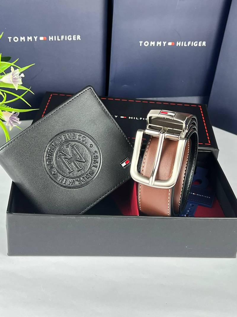 Tommy Hilfiger wallet and belt