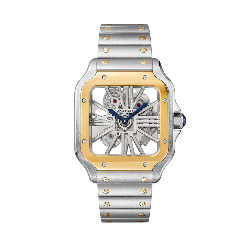Cartier Santos Skeleton Mirror Original