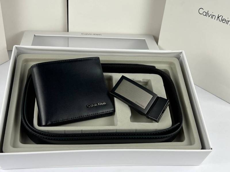 Calvin Klein wallet and belt
