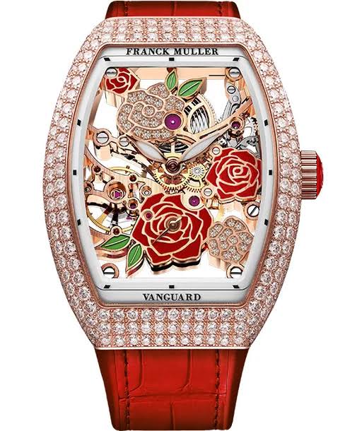 Franck Muller Skeleton Flower Dial Super Clone Swiss Machine
