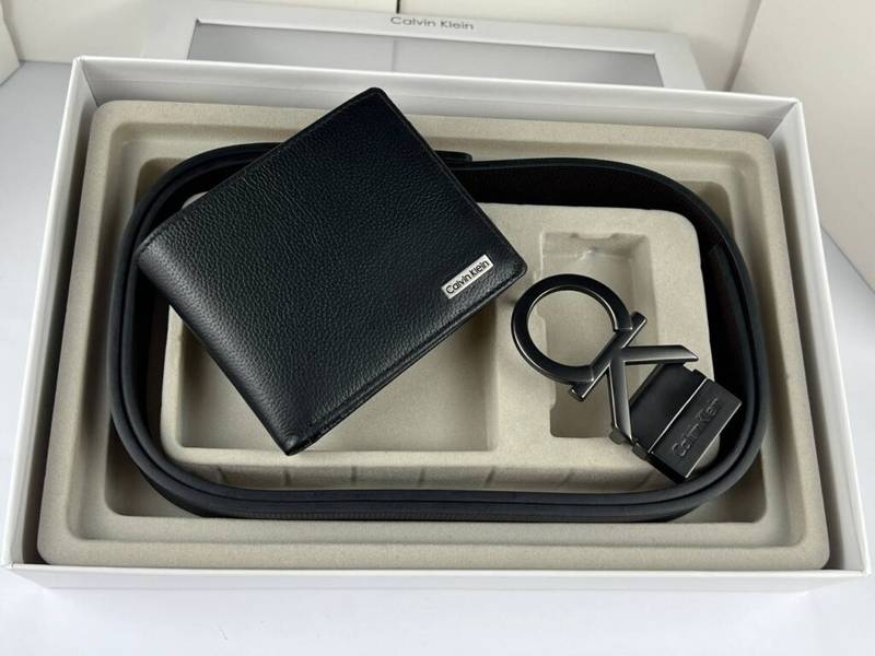 Calvin Klein wallet and belt