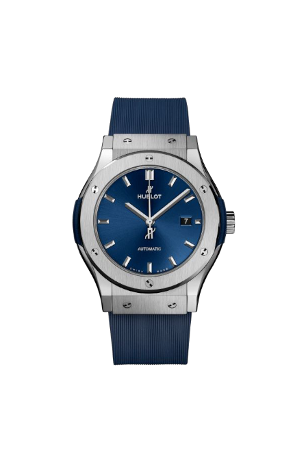Hublot Classic Fusion Titanium Blue Mirror Original