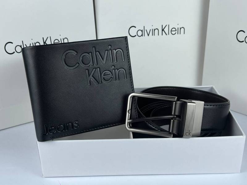 Calvin Klein wallet and belt