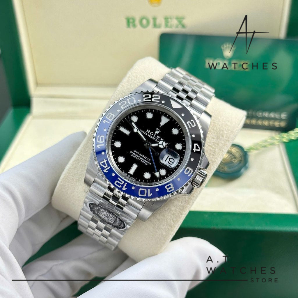 ROLEX GMT MASTER BATMAN SUPER CLONE SWISS MACHINE