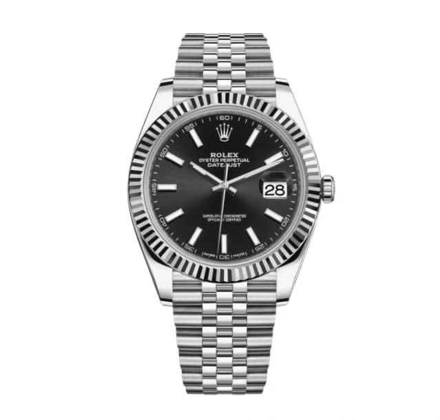 ROLEX Date Just Swiss