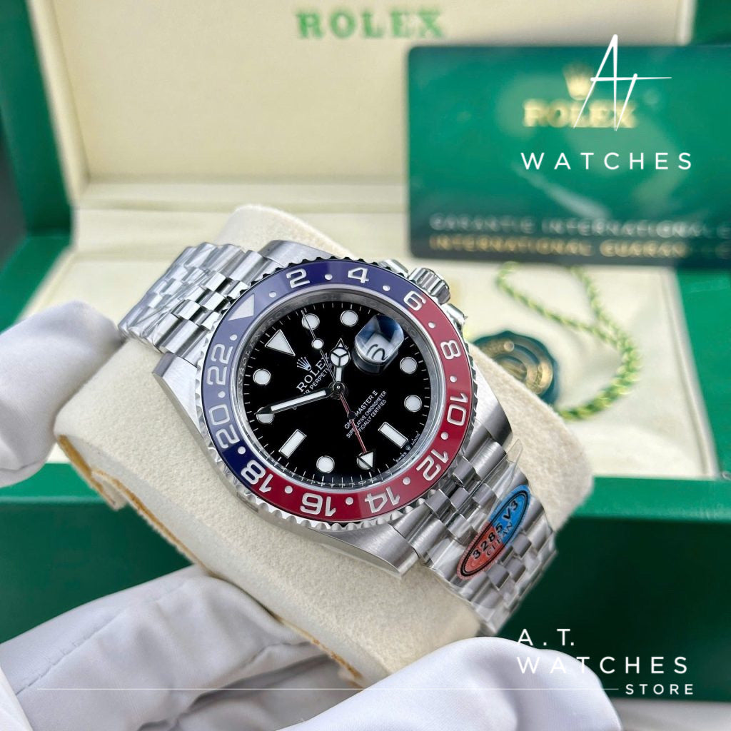 ROLEX GMT PEPSI SUPER CLONE SWISS MACHINE