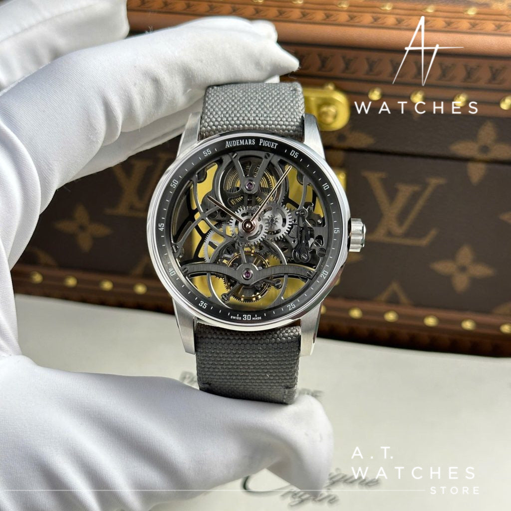 Audemars Piguet – Code 11.59
Tourbillon Scheletrato Super Clown Swiss Machine