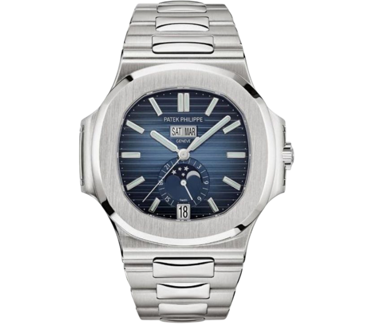 Patek Nautilus Calendar Moon Super Clone Swiss Machine