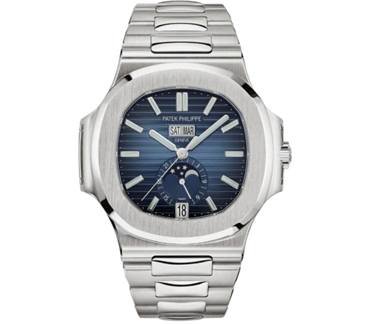Patek Nautilus Calendar Moon Super Clone Swiss Machine