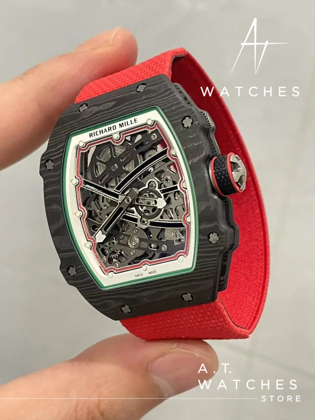 Richard Mille Winding Rm 67-02 Super clone Swiss Machine