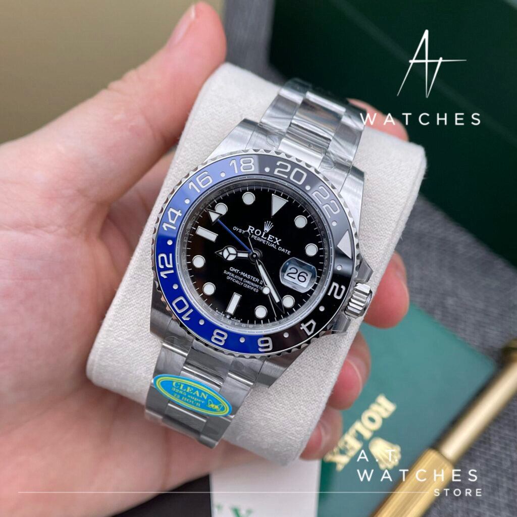 Rolex GMT Master Batman Super Clone Swiss Machine