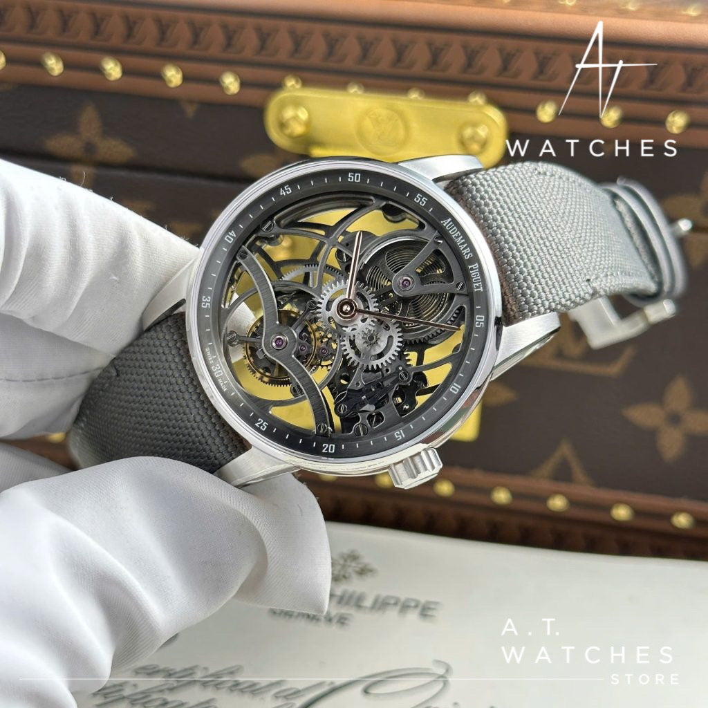 Audemars Piguet – Code 11.59
Tourbillon Scheletrato Super Clown Swiss Machine