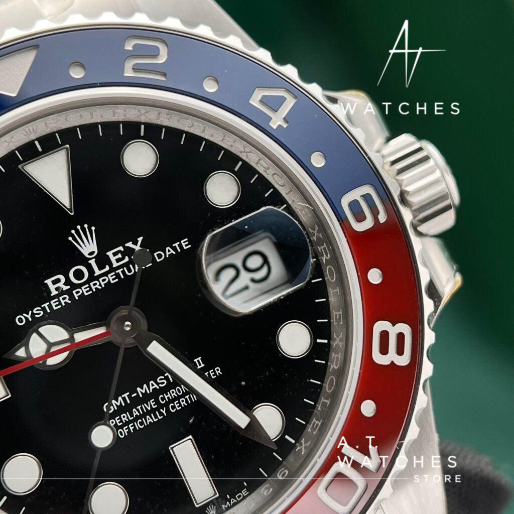 ROLEX GMT Master SUPER CLONE SWISS MACHINE