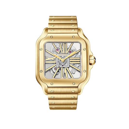 Cartier Santos Skeleton Mirror Original