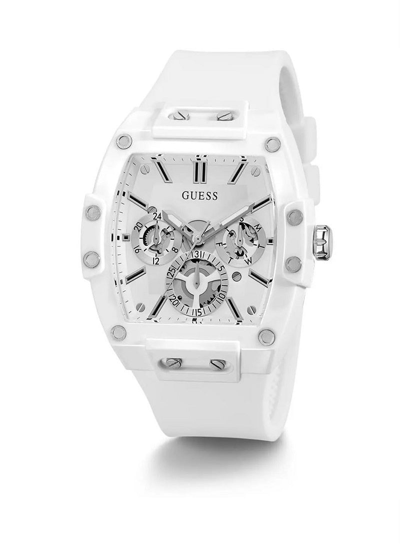 Guess Men's Tonneau Diamond Watch GW0203G2