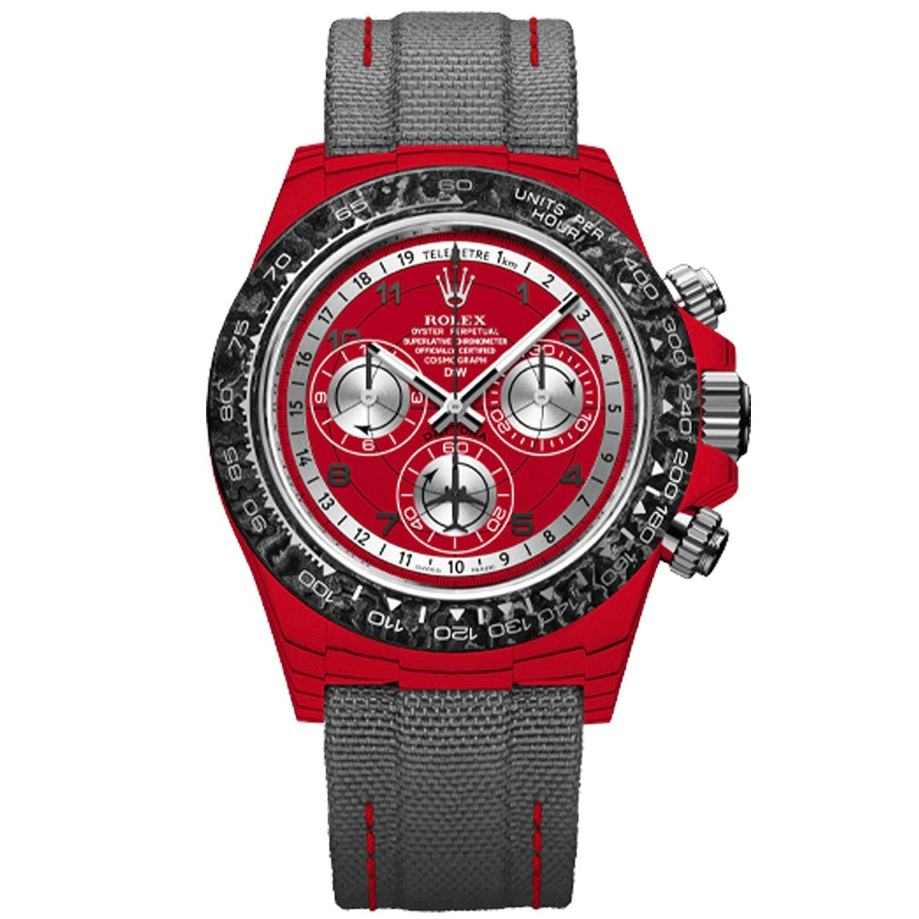 Rolex Cosmograph Daytona DIW Avia Red Super Clone Swiss Machine 40mm