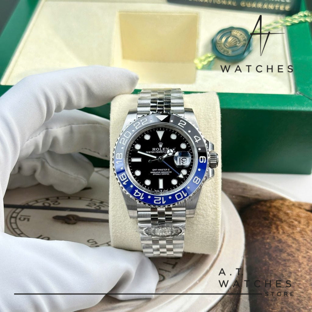 ROLEX GMT MASTER BATMAN SUPER CLONE SWISS MACHINE