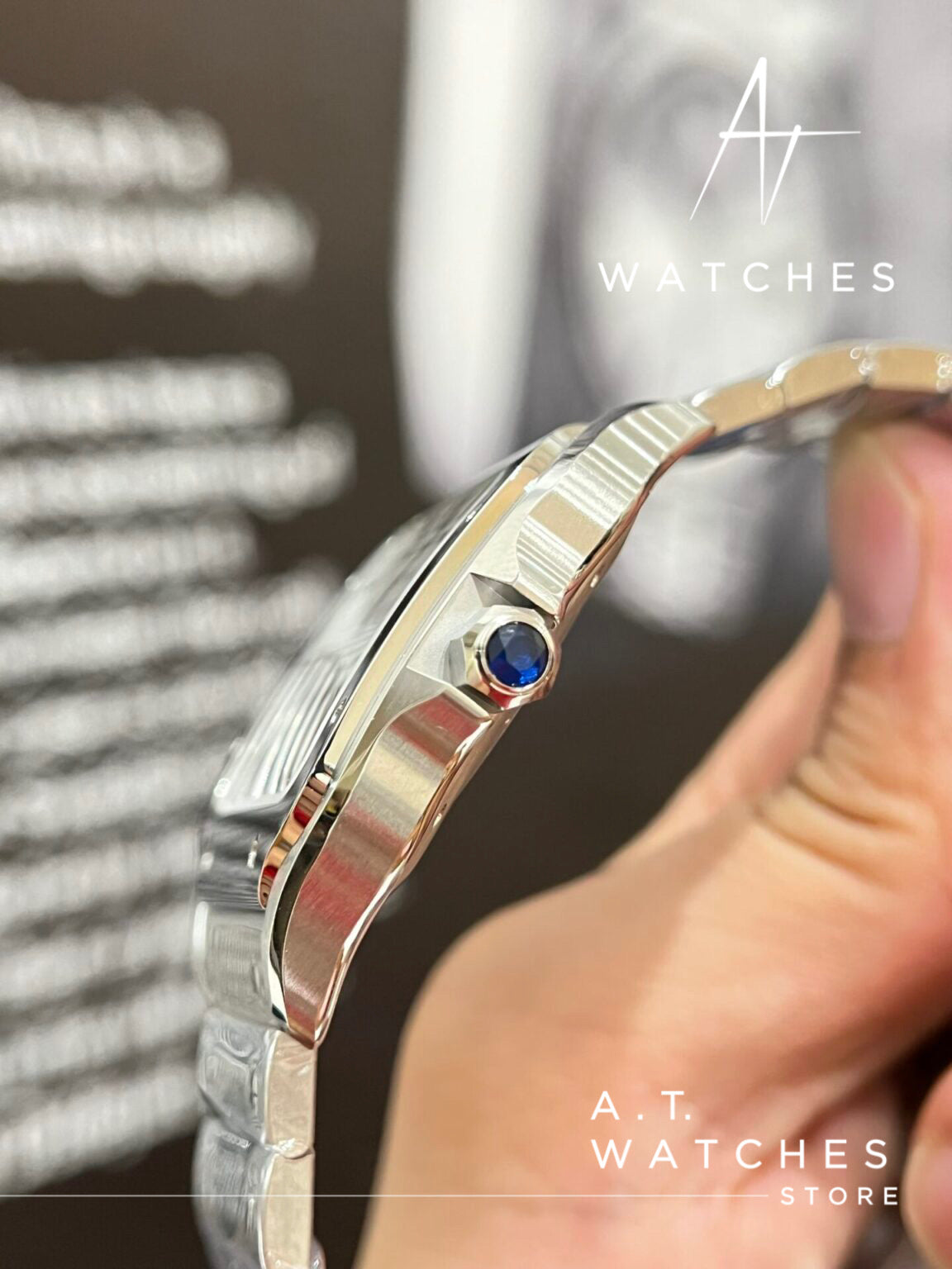 Cartier Santos de Super Clone Swiss Machine