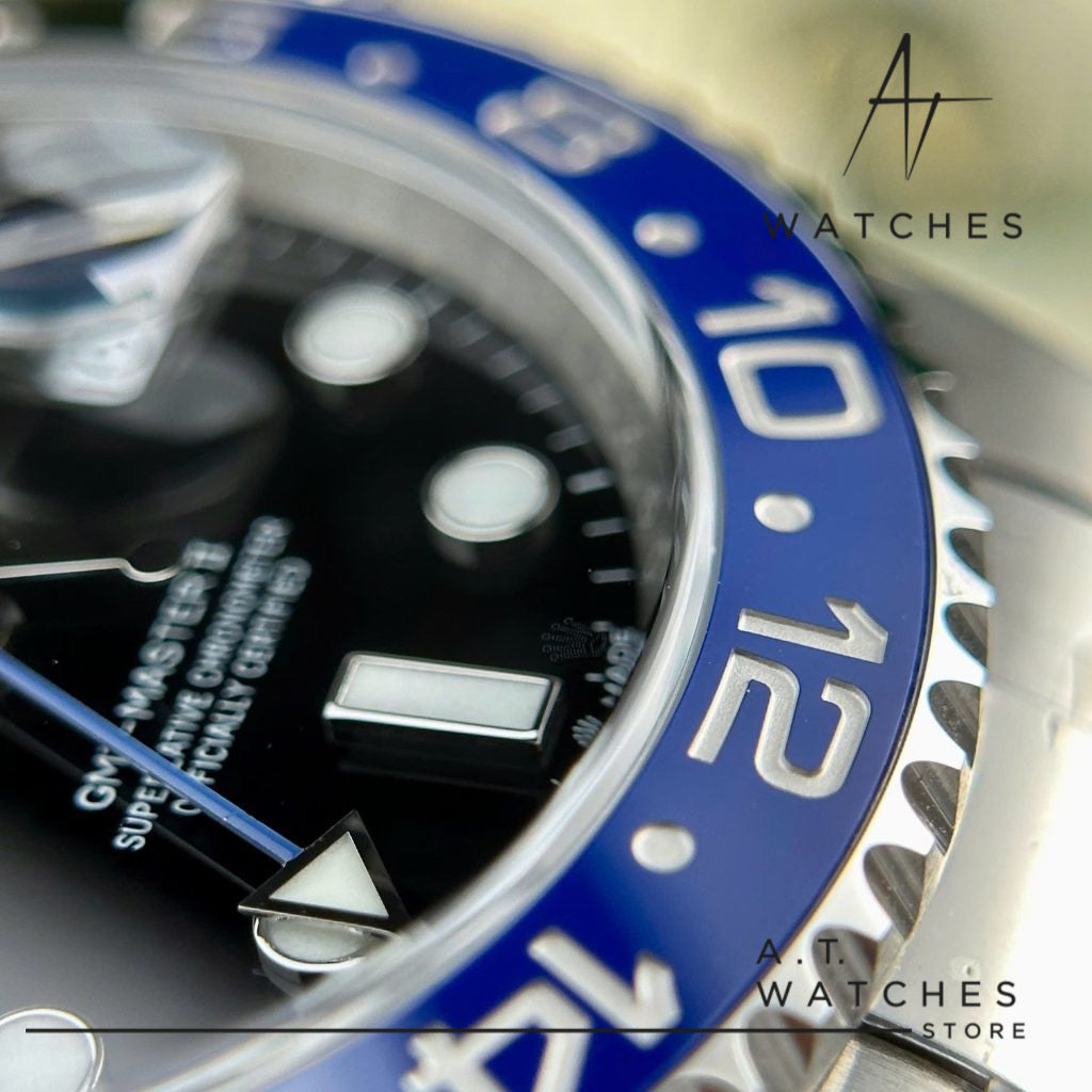 ROLEX GMT MASTER BATMAN SUPER CLONE SWISS MACHINE
