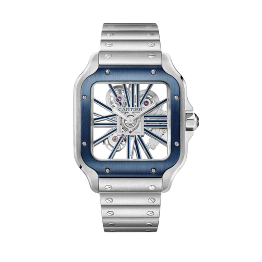 Cartier Santos Skeleton Mirror Original