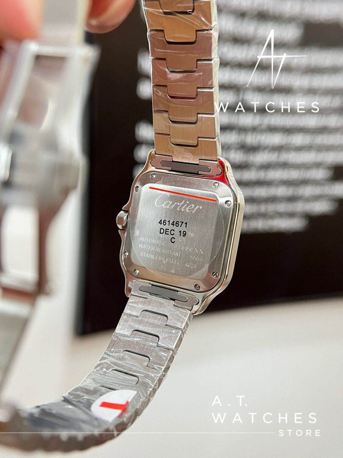 Cartier Santos de Super Clone Swiss Machine