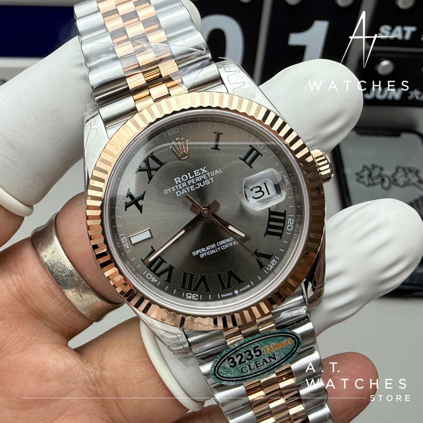Rolex Date Just Super Clone Swiss Machine