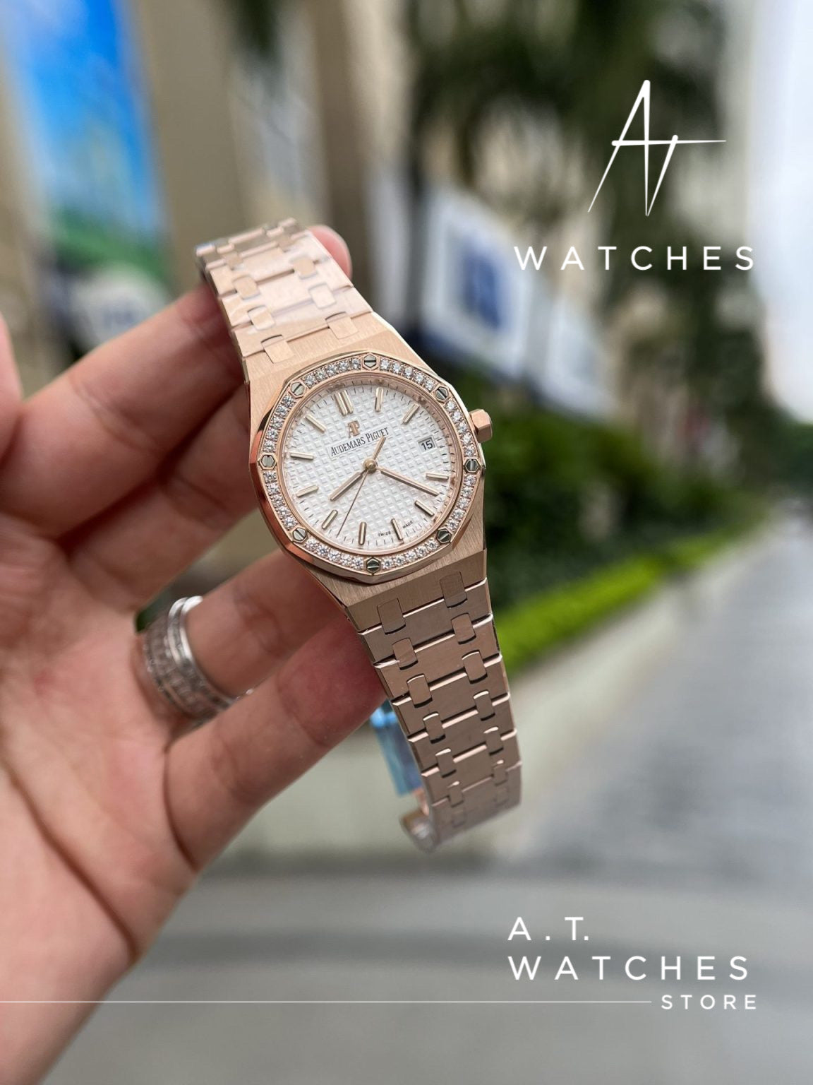 Audemars piguet Royal Oak lady Super Clone Swiss Machine