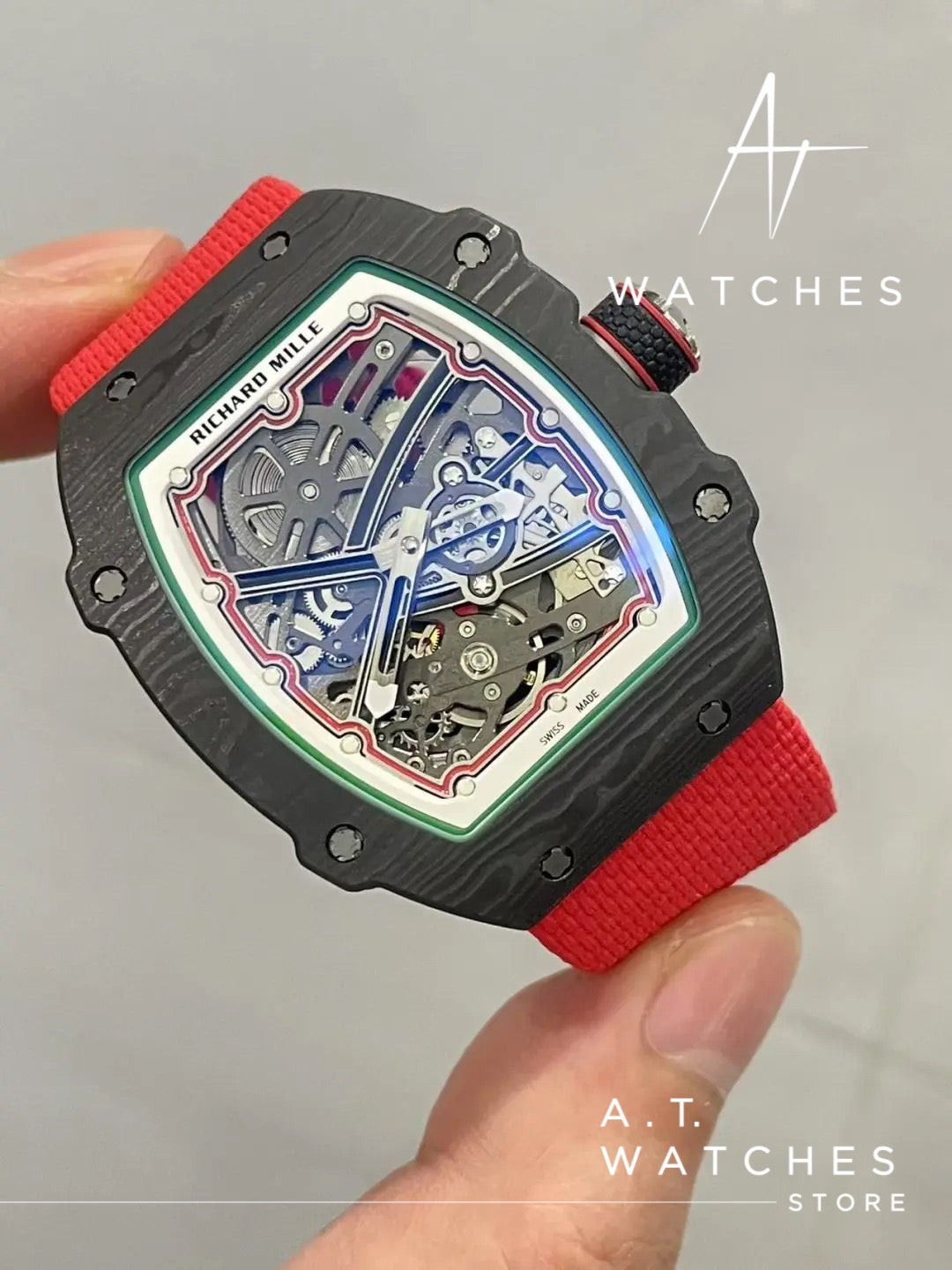 Richard Mille Winding Rm 67-02 Super clone Swiss Machine