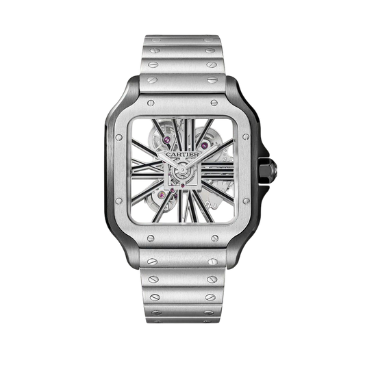 Cartier Santos Skeleton Mirror Original