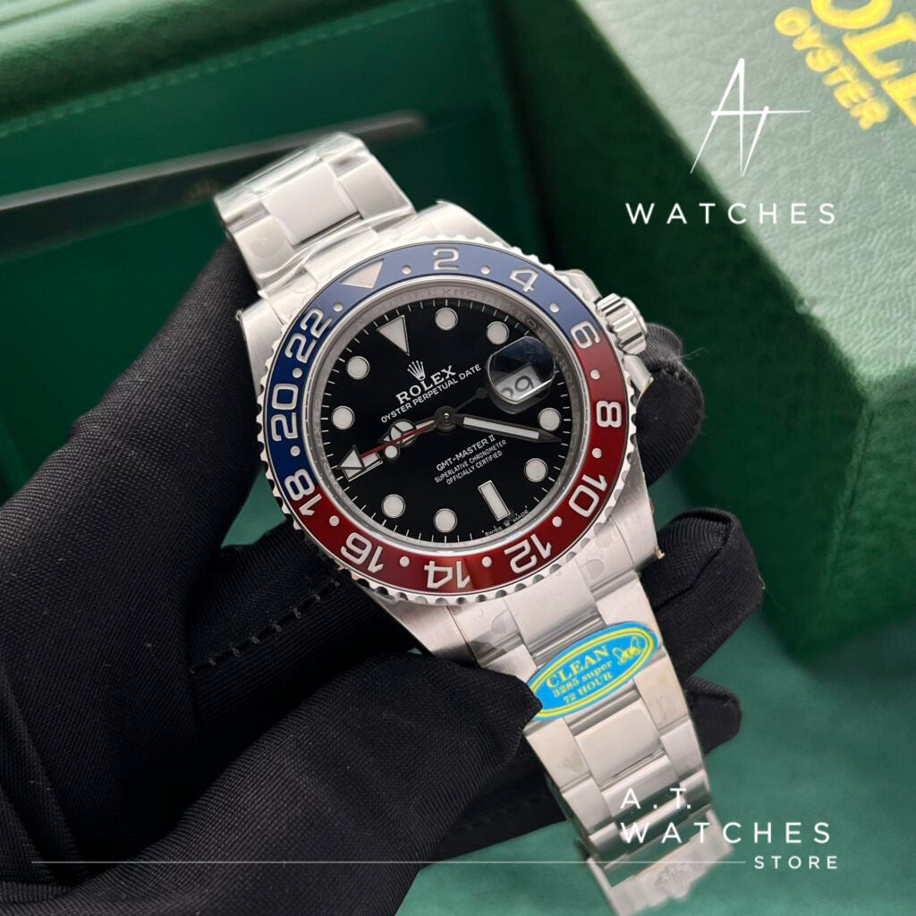 ROLEX GMT Master SUPER CLONE SWISS MACHINE