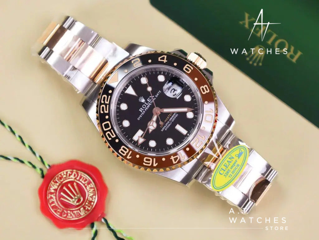 ROLEX GMT MASTER SUPER CLONE SWISS MACHINE