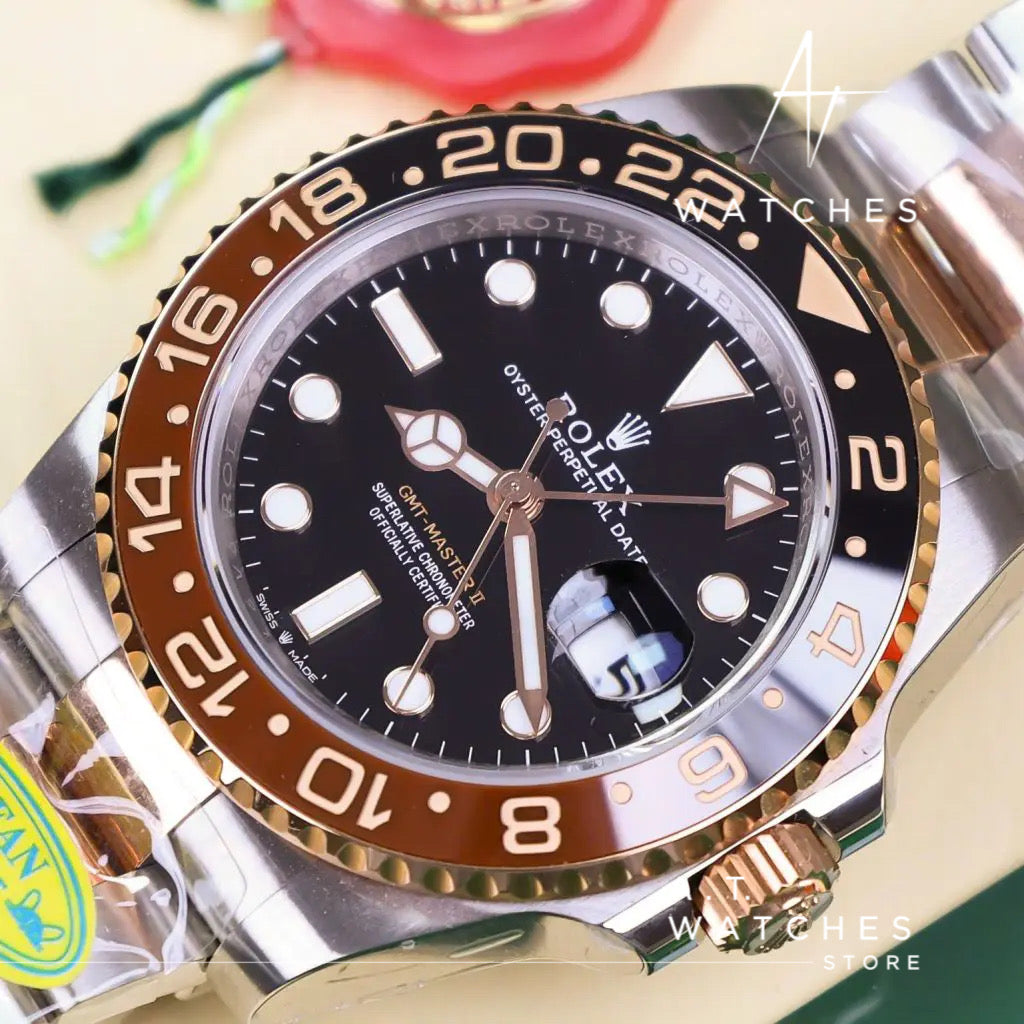 ROLEX GMT MASTER SUPER CLONE SWISS MACHINE