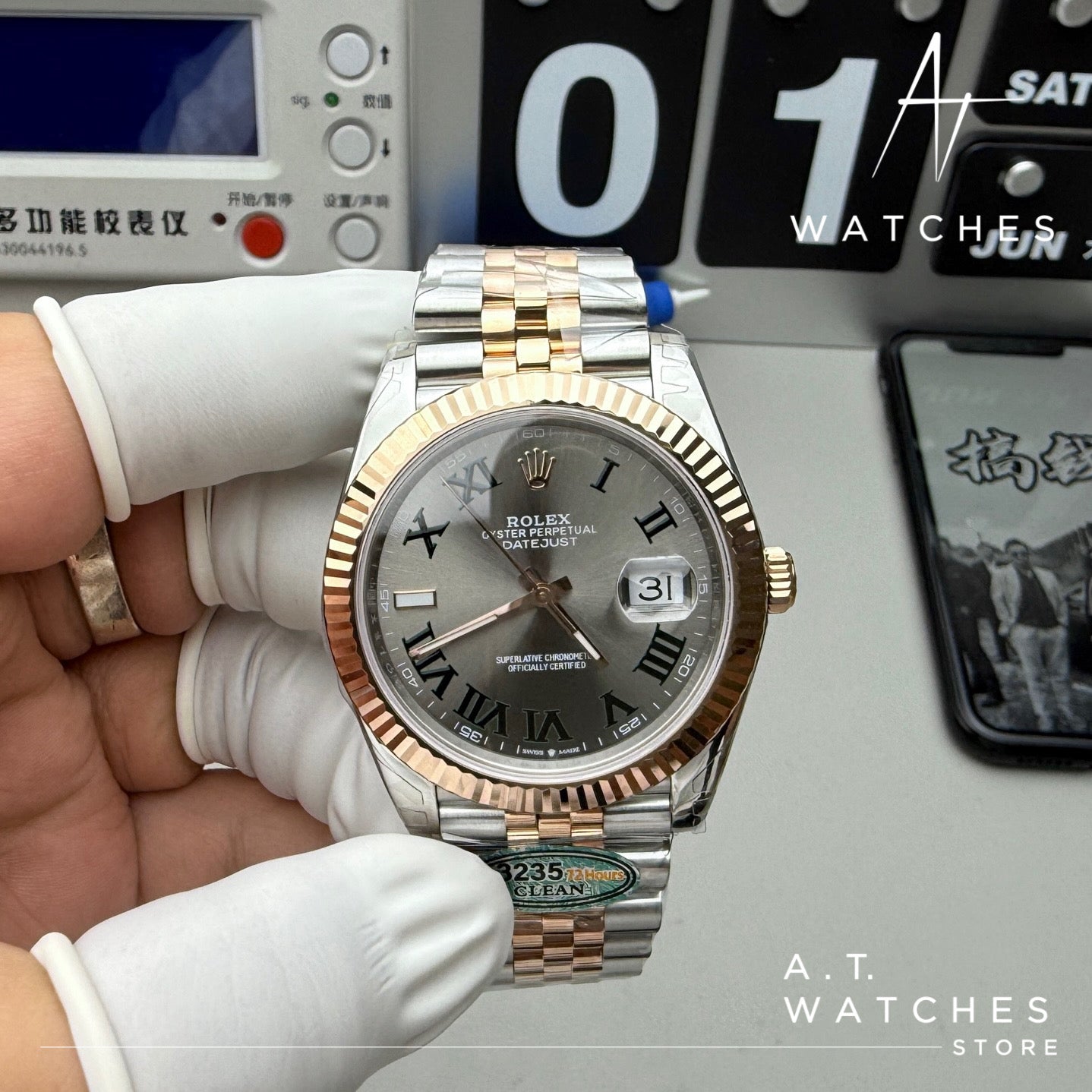 Rolex Date Just Super Clone Swiss Machine