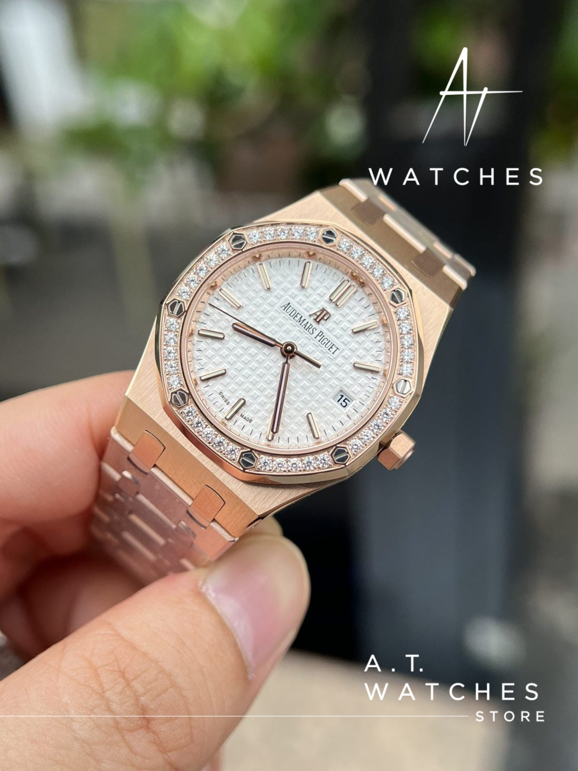 Audemars piguet Royal Oak lady Super Clone Swiss Machine