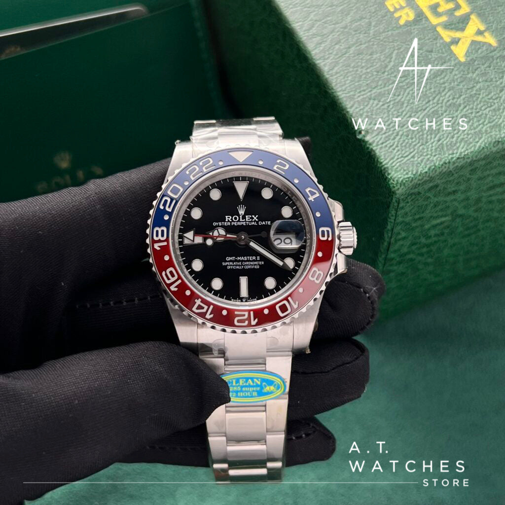 ROLEX GMT Master SUPER CLONE SWISS MACHINE