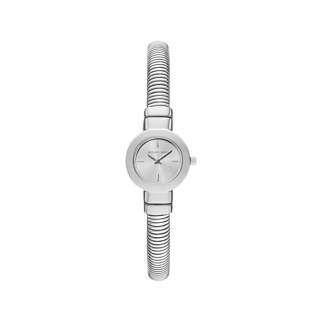 Michael Kors Women's Silver Stainless Steel Watch, Silver Dial | MK7529