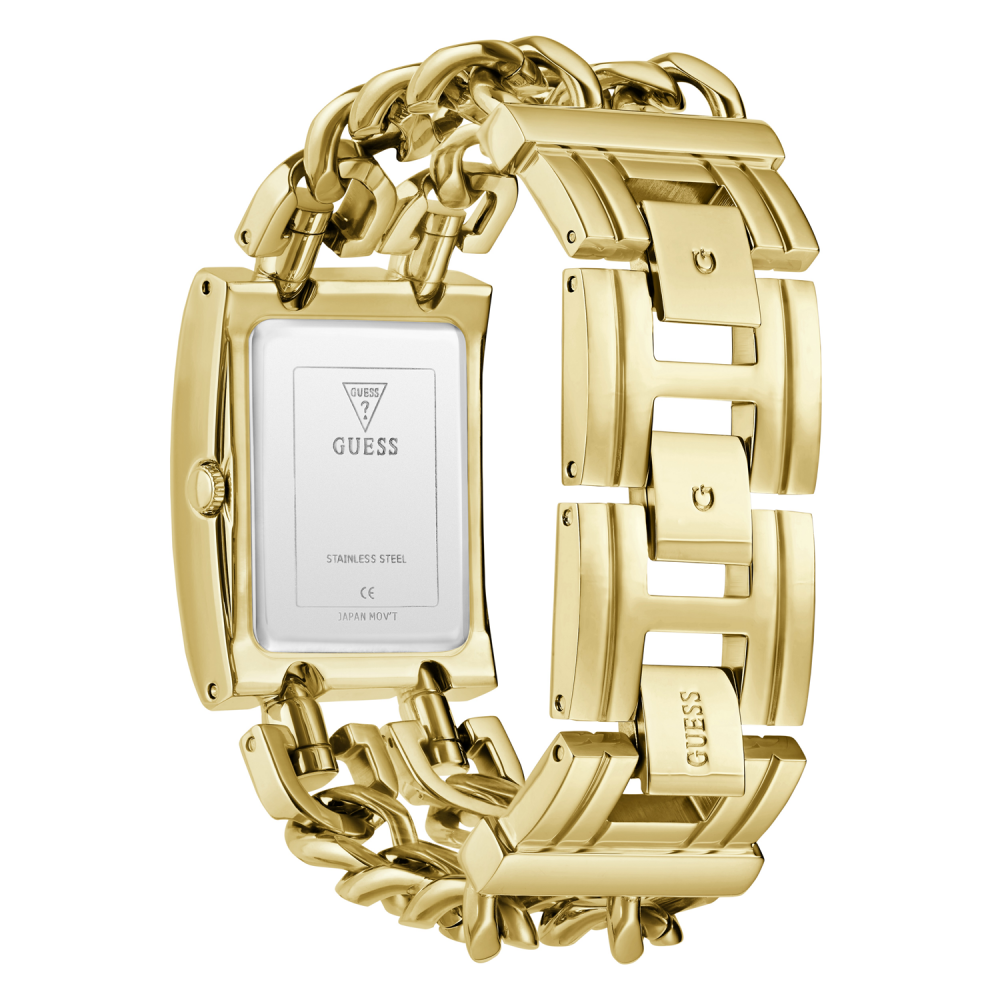 Guess Women's Gold Watch, Green Dial | Gw0740l2